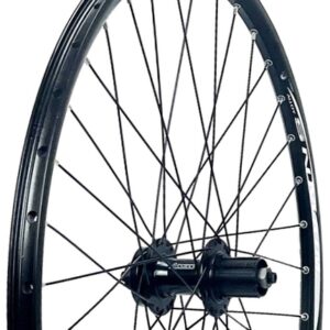 SNM-Assess 26" Duplafalú MTB Hátsó Kerék, gyorszáras tengellyel, kazettás fogaskeréksorhoz, tárcsafékes - Fekete